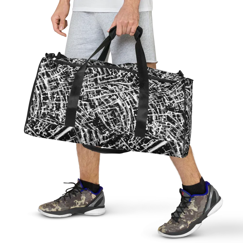 Blackline Riot on Duffle Bag — Front