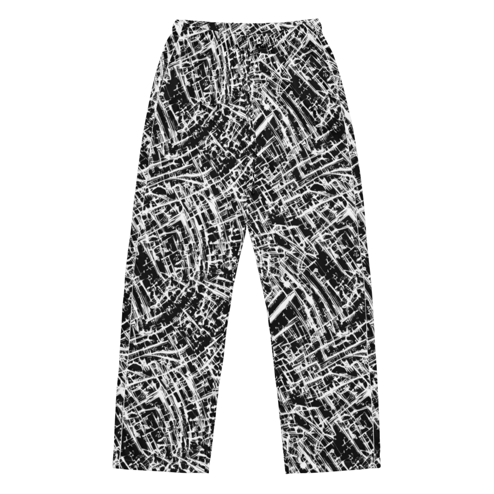Blackline Riot on Women's Pajama Pants — Front