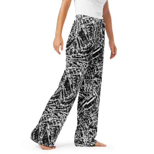 Blackline Riot on a Women's Pajama Pants