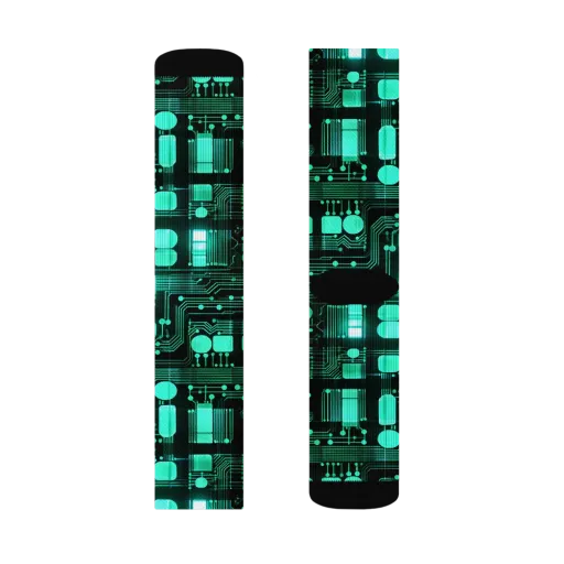 Silicon Bloom on a Socks
