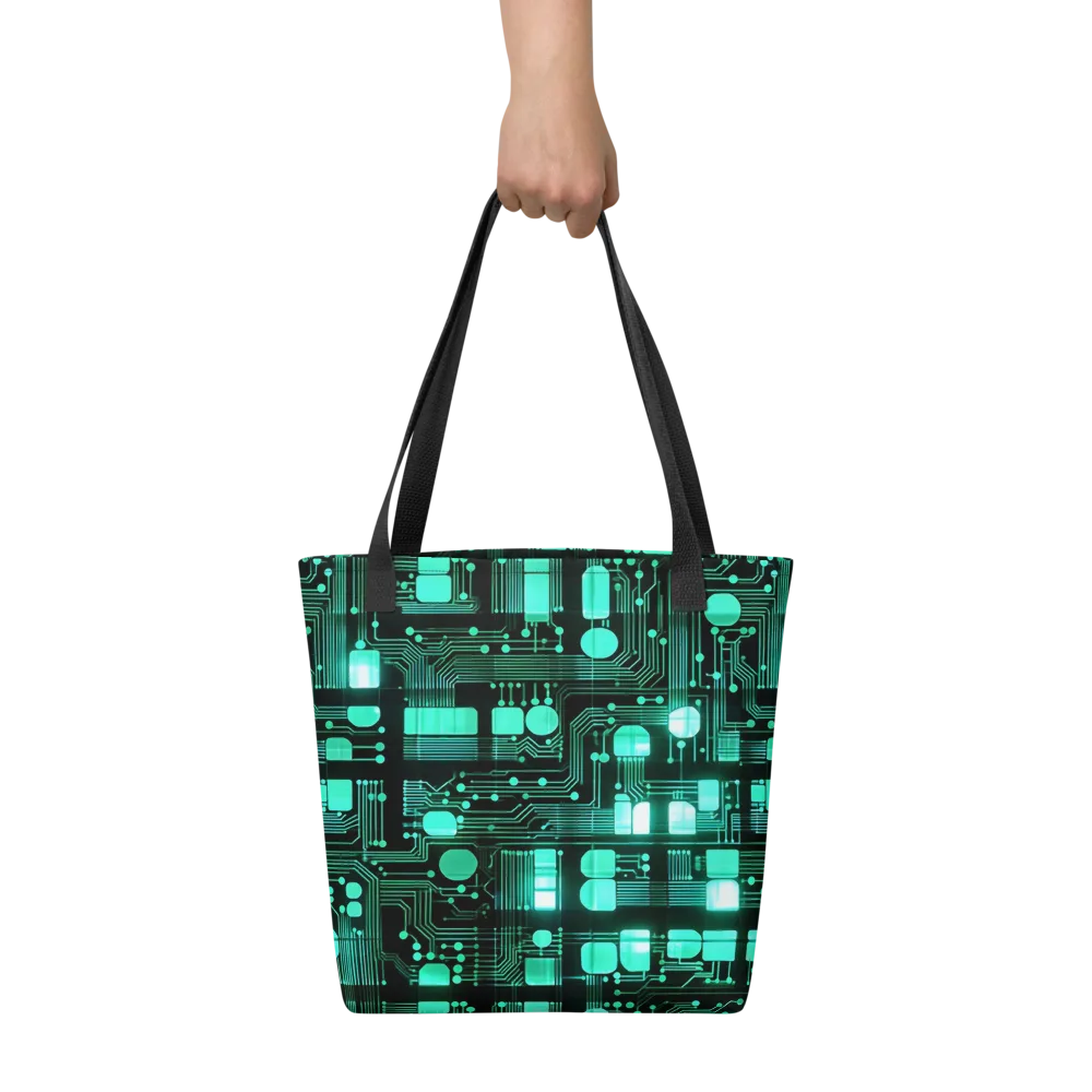 Silicon Bloom on Tote Bag — Front