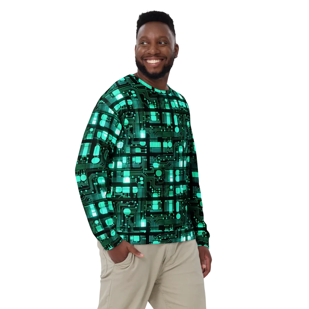 Silicon Bloom on Sweatshirt — Front