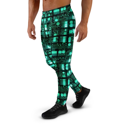 Silicon Bloom on a Men's Joggers