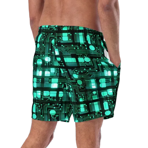 Silicon Bloom on a Swim Trunks