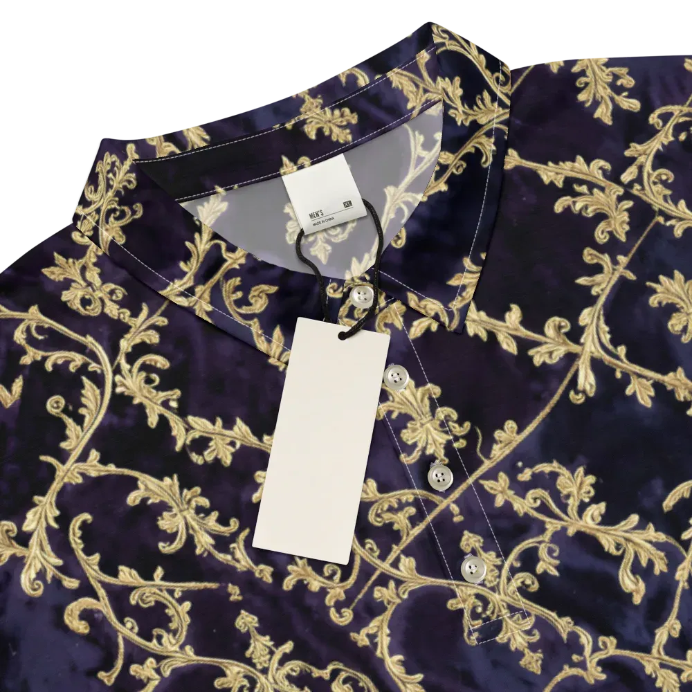 Velvet Versailles on Men's Slim Fit Polo Shirt — Product details
