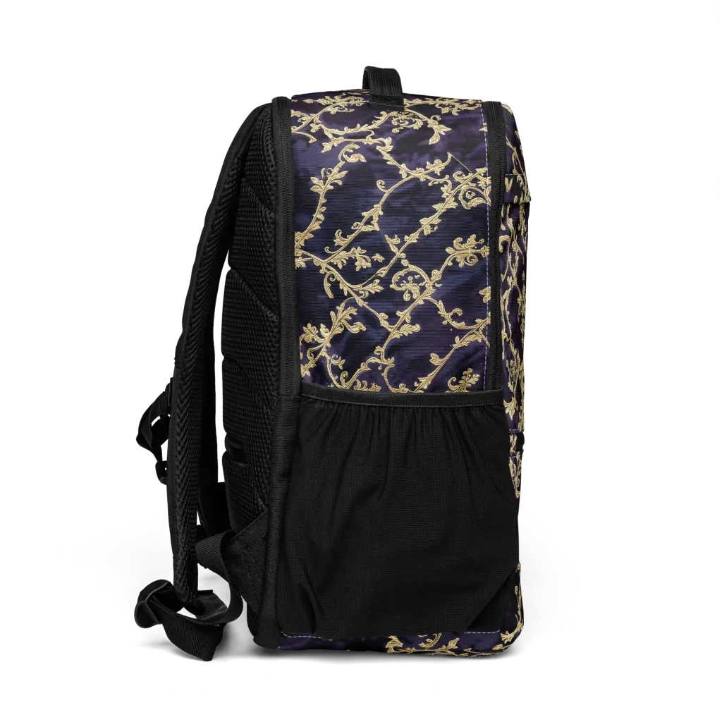 Velvet Versailles on Utility Backpack — Right