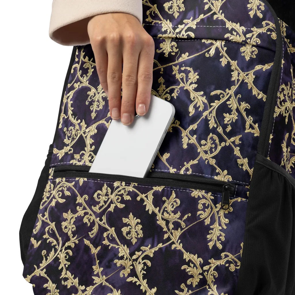 Velvet Versailles on Utility Backpack — Product details