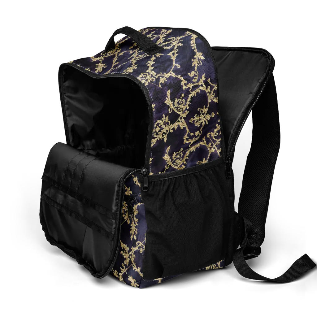 Velvet Versailles on Utility Backpack — Product details 2