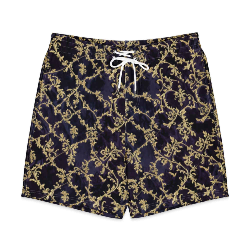Velvet Versailles on Men's Board Shorts — Front