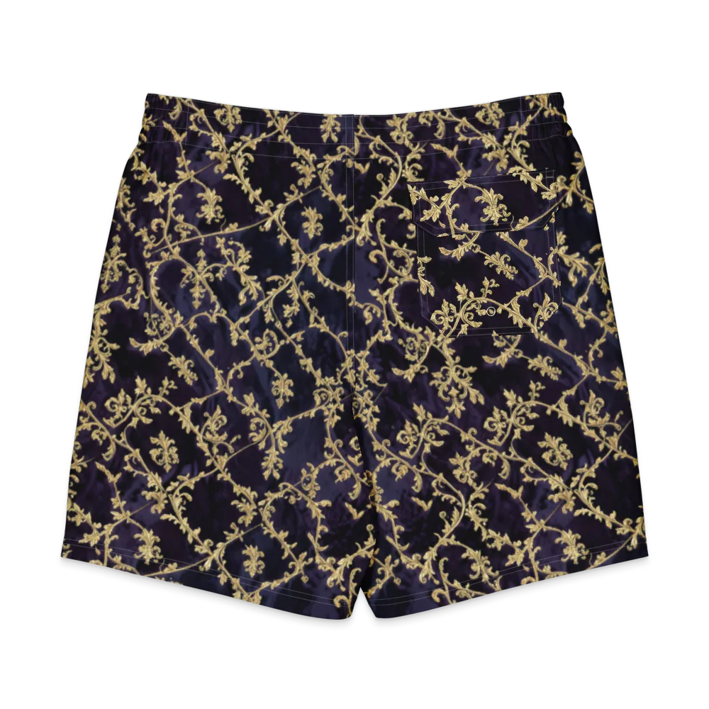 Velvet Versailles on Men's Board Shorts — Back