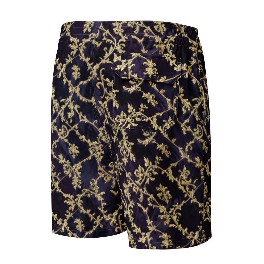 Velvet Versailles on Men's Board Shorts — Back