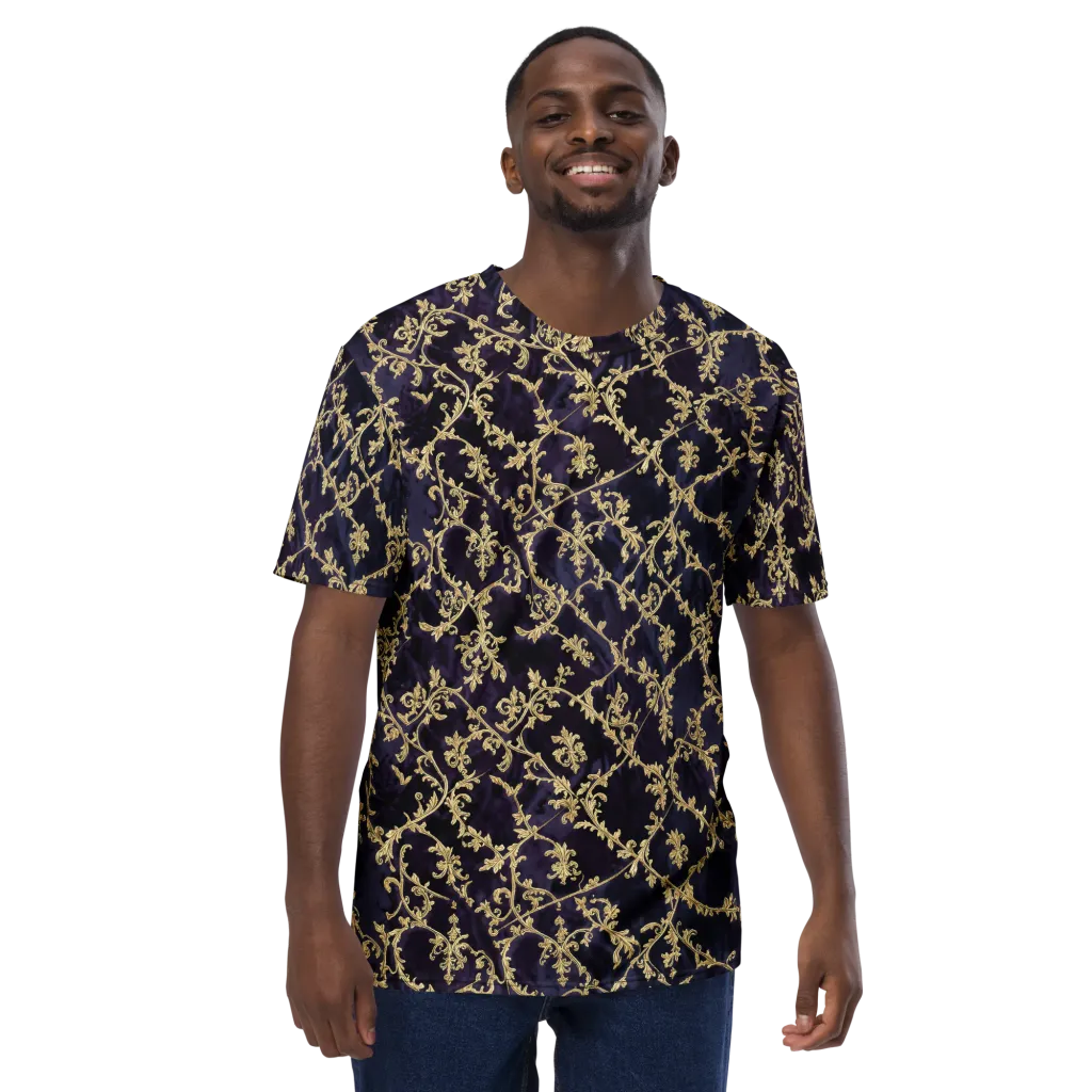 Velvet Versailles on Men's Crew Neck T-Shirt — Front
