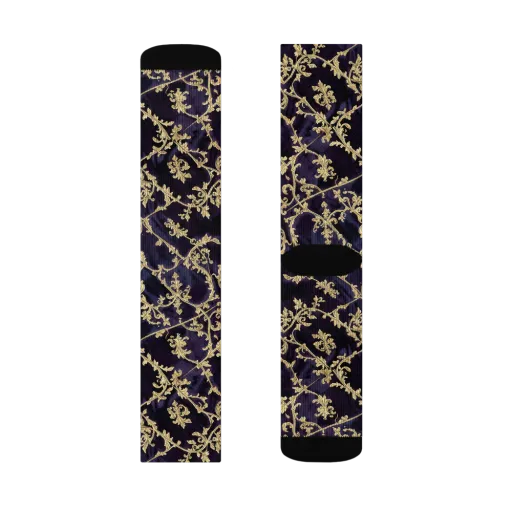 Velvet Versailles on a Socks