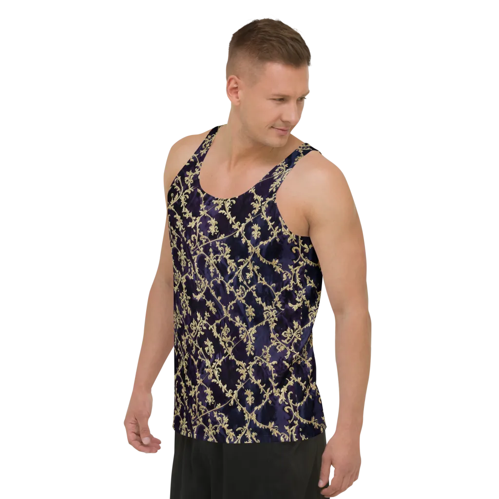 Velvet Versailles on Men's Tank Top — Left Front