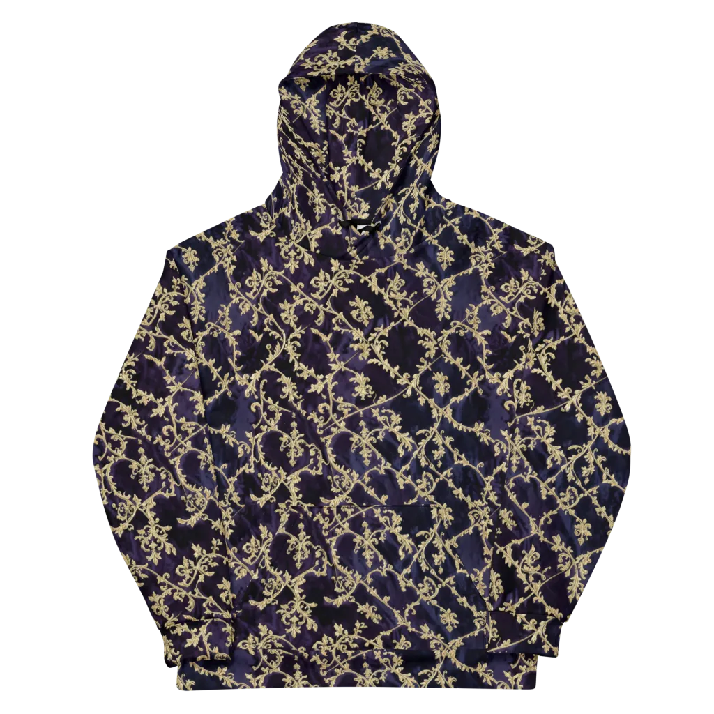 Velvet Versailles on Cotton Hoodie — Front