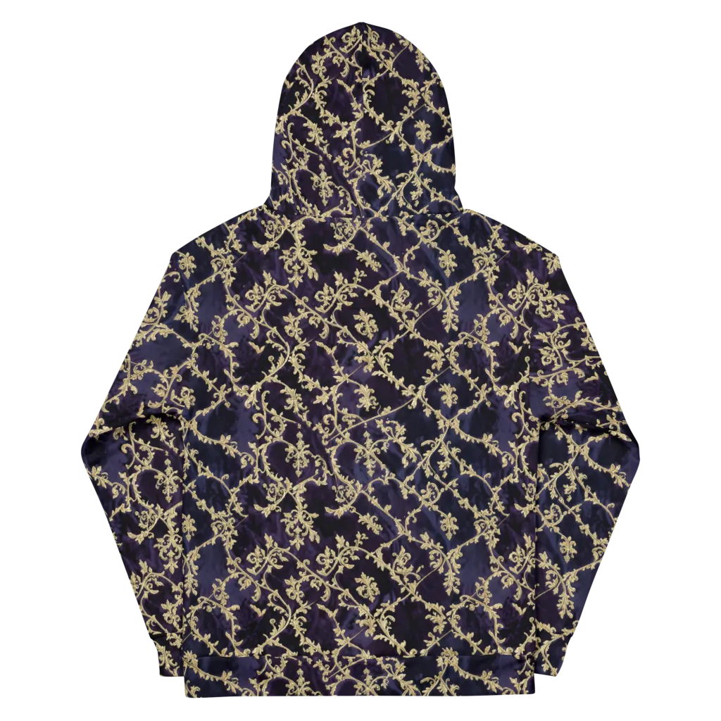 Velvet Versailles on Cotton Hoodie — Back