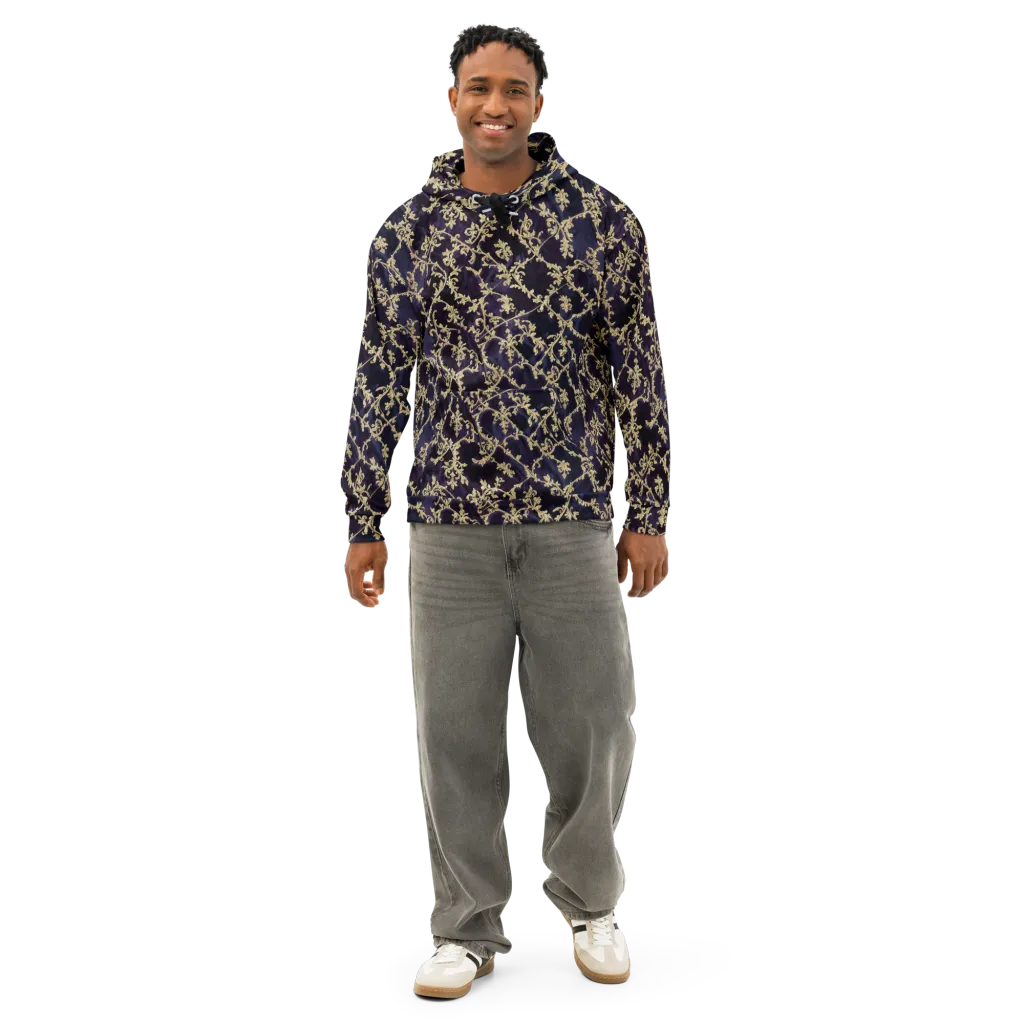Velvet Versailles on Cotton Hoodie — Front