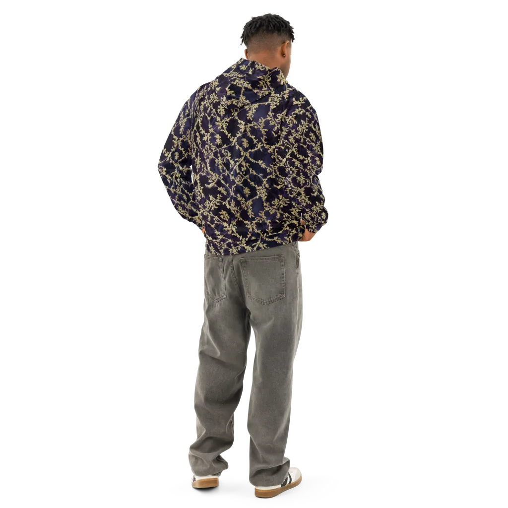 Velvet Versailles on Cotton Hoodie — Back