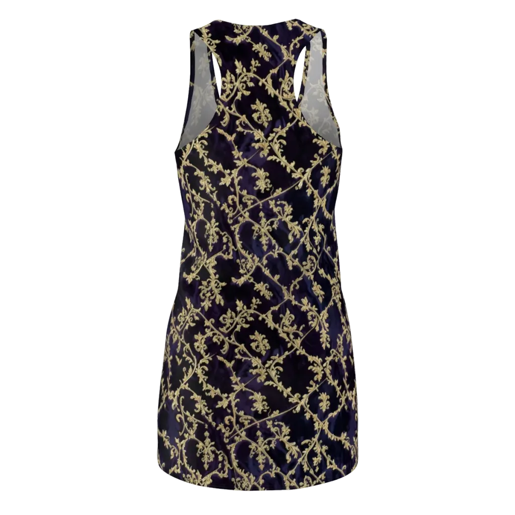 Velvet Versailles on Racerback Dress — Back