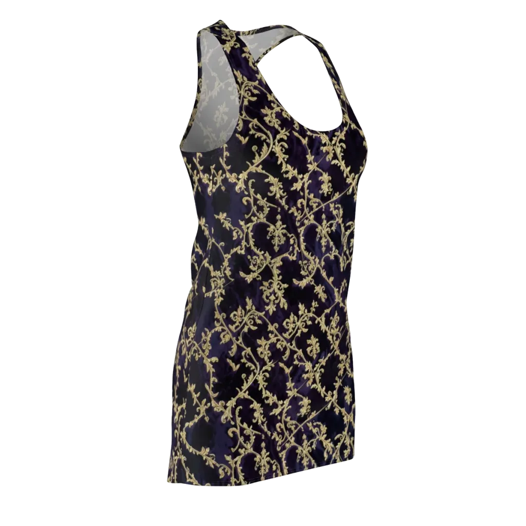 Velvet Versailles on Racerback Dress — Front Side