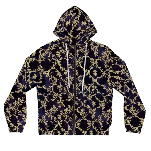 Velvet Versailles on a Women's Full-Zip Hoodie