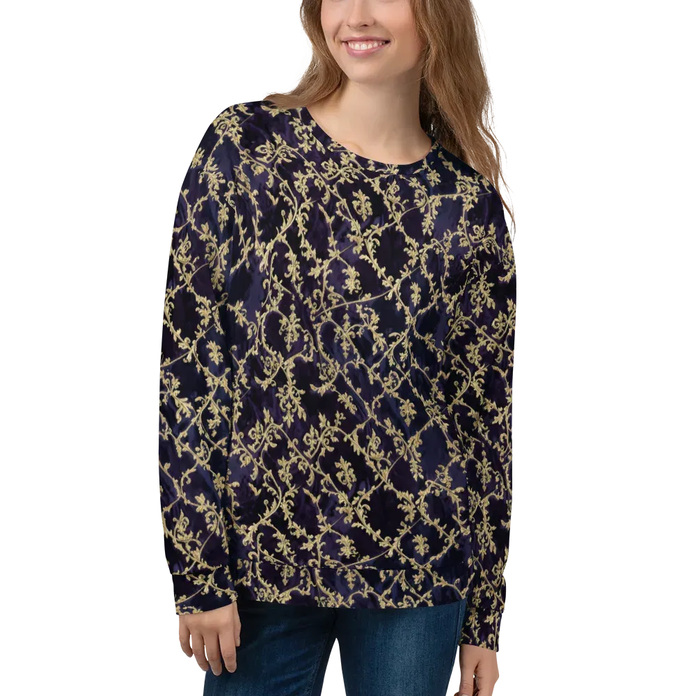 Velvet Versailles on Sweatshirt — Front