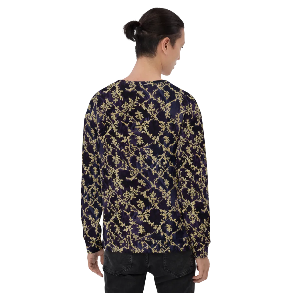 Velvet Versailles on Sweatshirt — Back