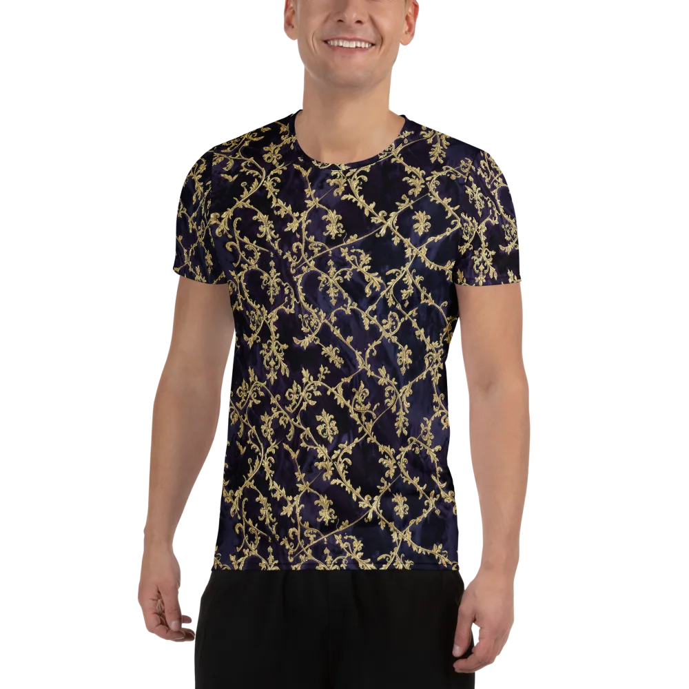 Velvet Versailles on Men's Athletic T-Shirt — Front
