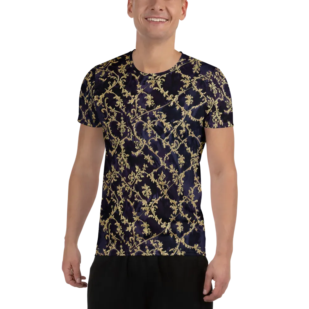 Velvet Versailles on Men's Athletic T-Shirt — Front