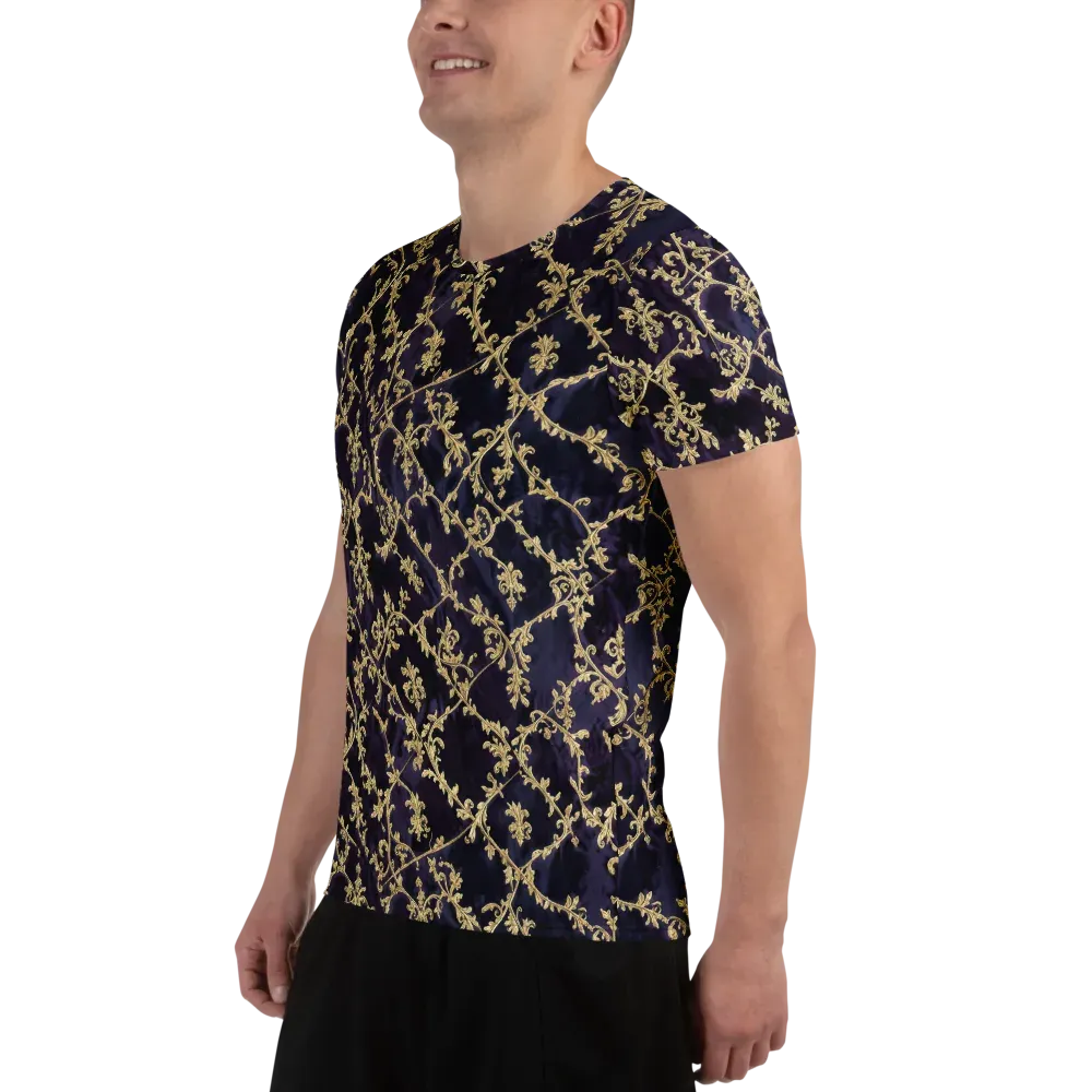 Velvet Versailles on Men's Athletic T-Shirt — Left