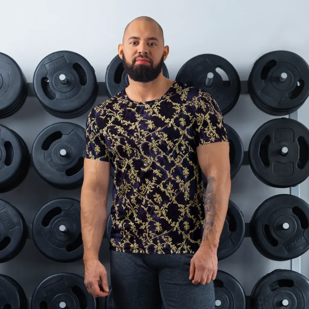 Velvet Versailles on Men's Athletic T-Shirt — Front