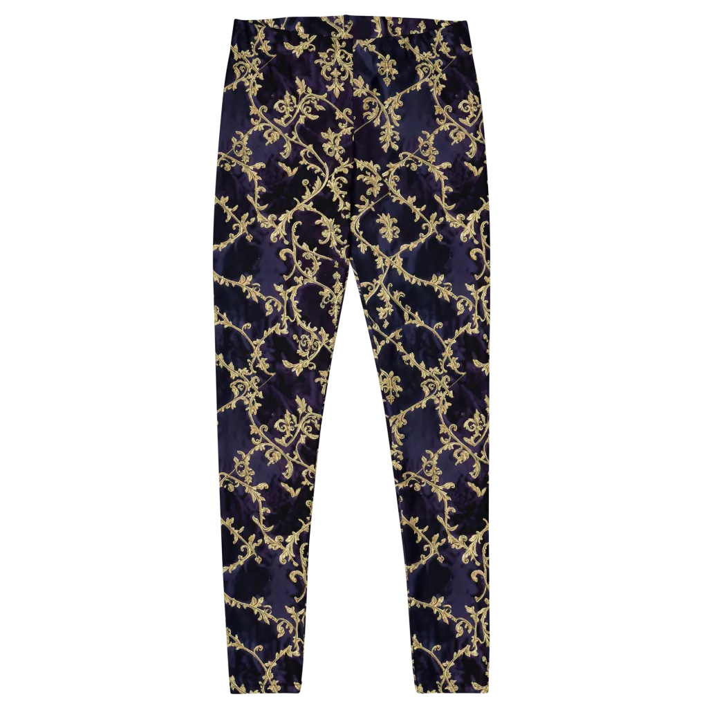 Velvet Versailles on Leggings — Front