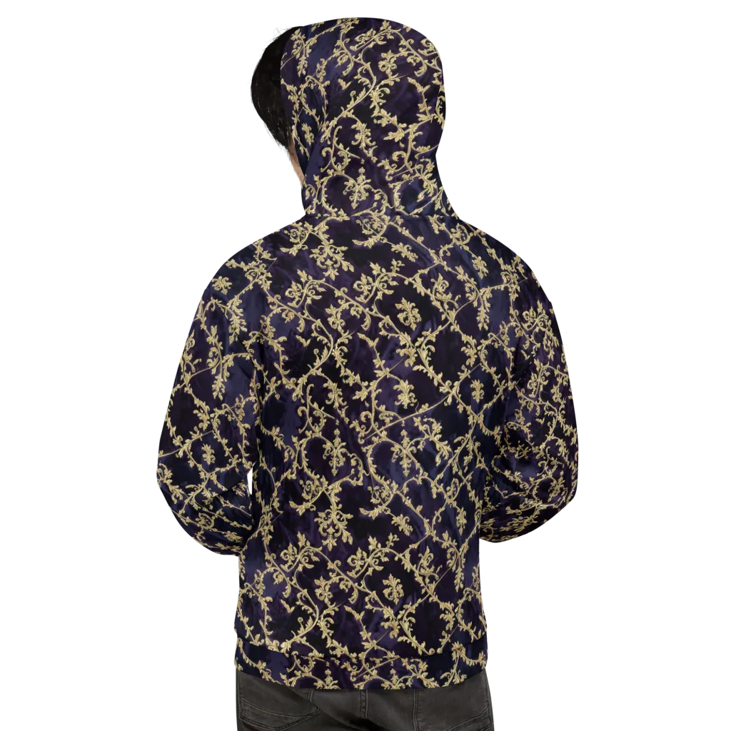 Velvet Versailles on Hoodie — Back