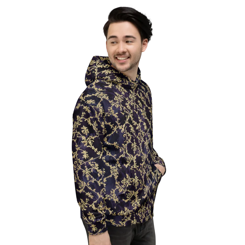 Velvet Versailles on Hoodie — Right