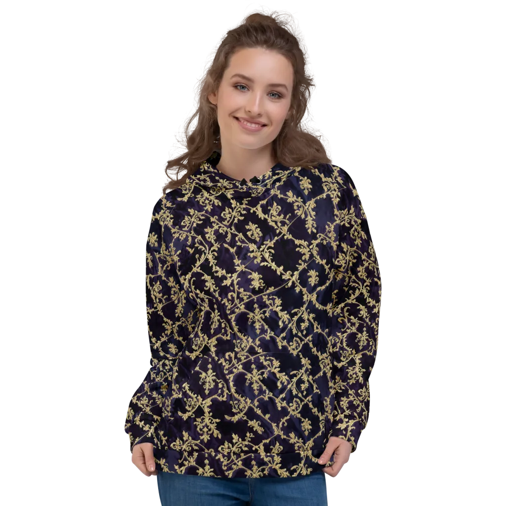 Velvet Versailles on Hoodie — Front