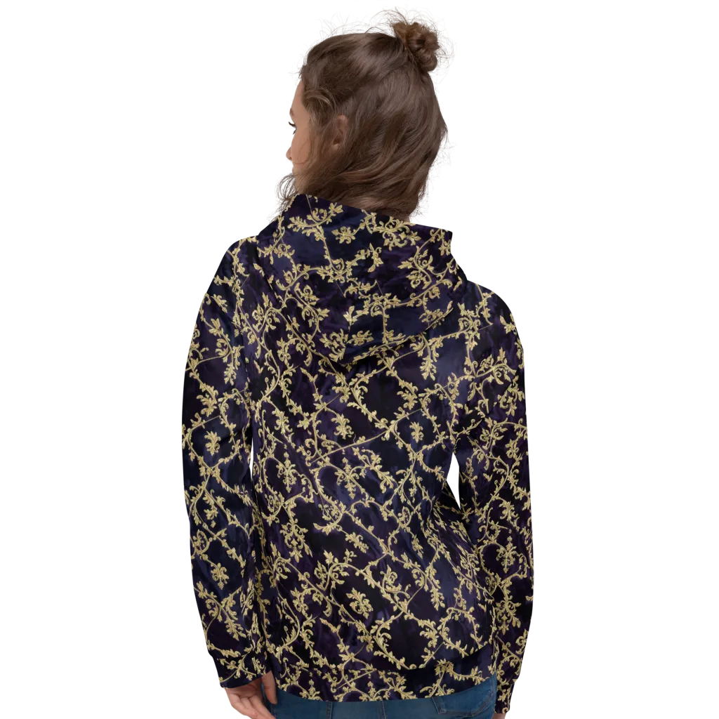 Velvet Versailles on Hoodie — Back