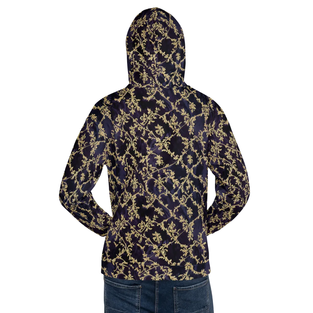 Velvet Versailles on Hoodie — Back