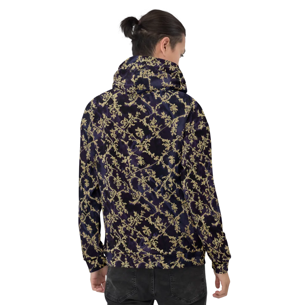 Velvet Versailles on Hoodie — Back