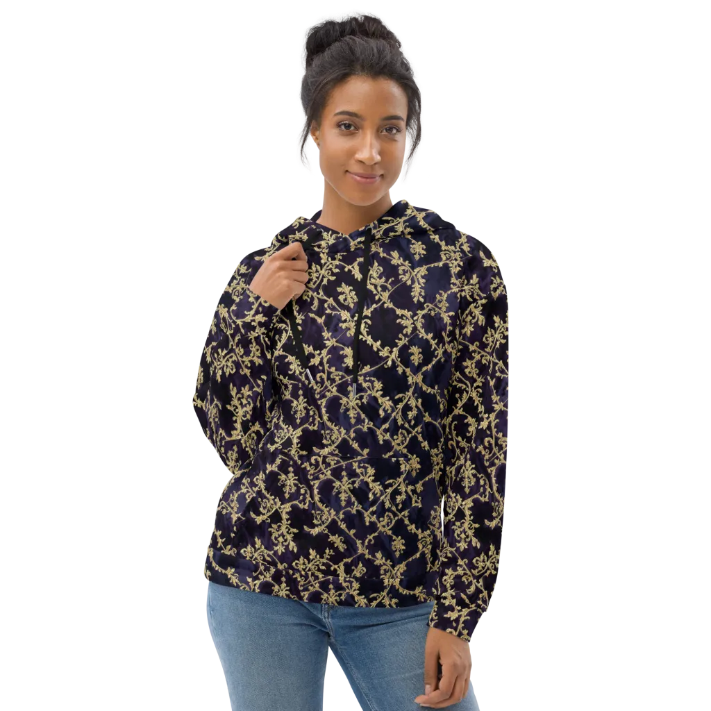 Velvet Versailles on Hoodie — Front