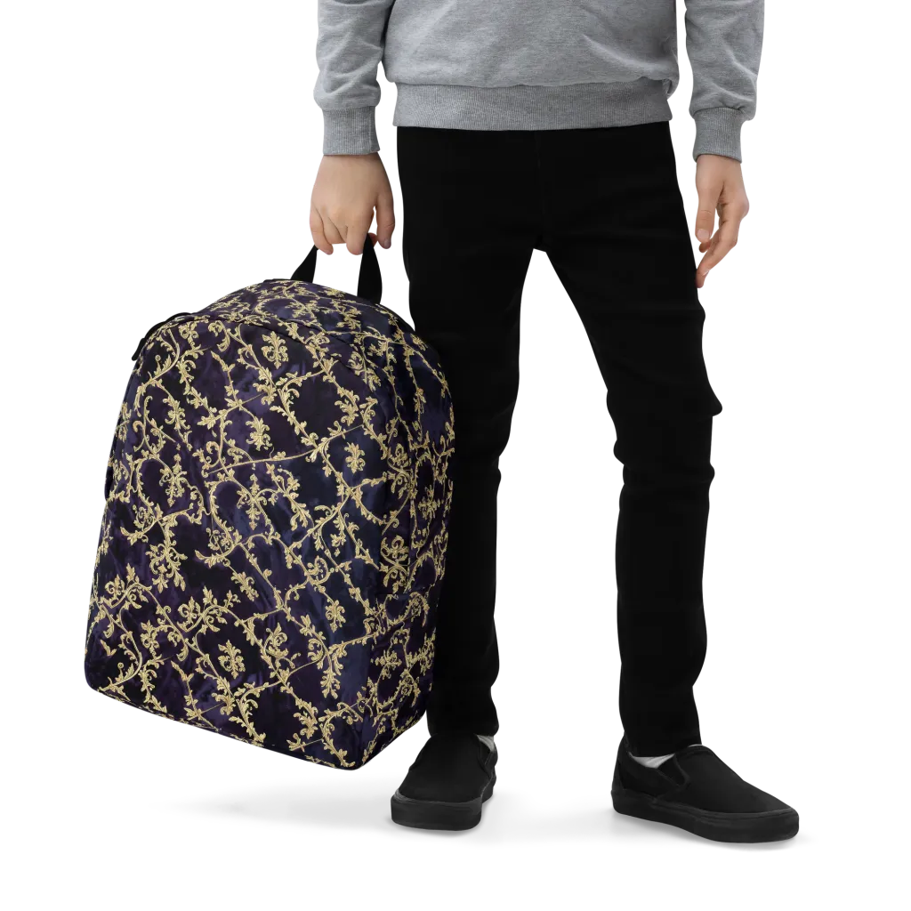 Velvet Versailles on Minimalist Backpack — Zoomed-in
