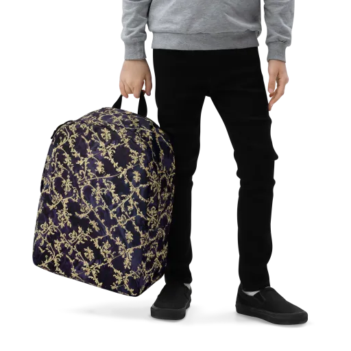 Velvet Versailles on a Minimalist Backpack