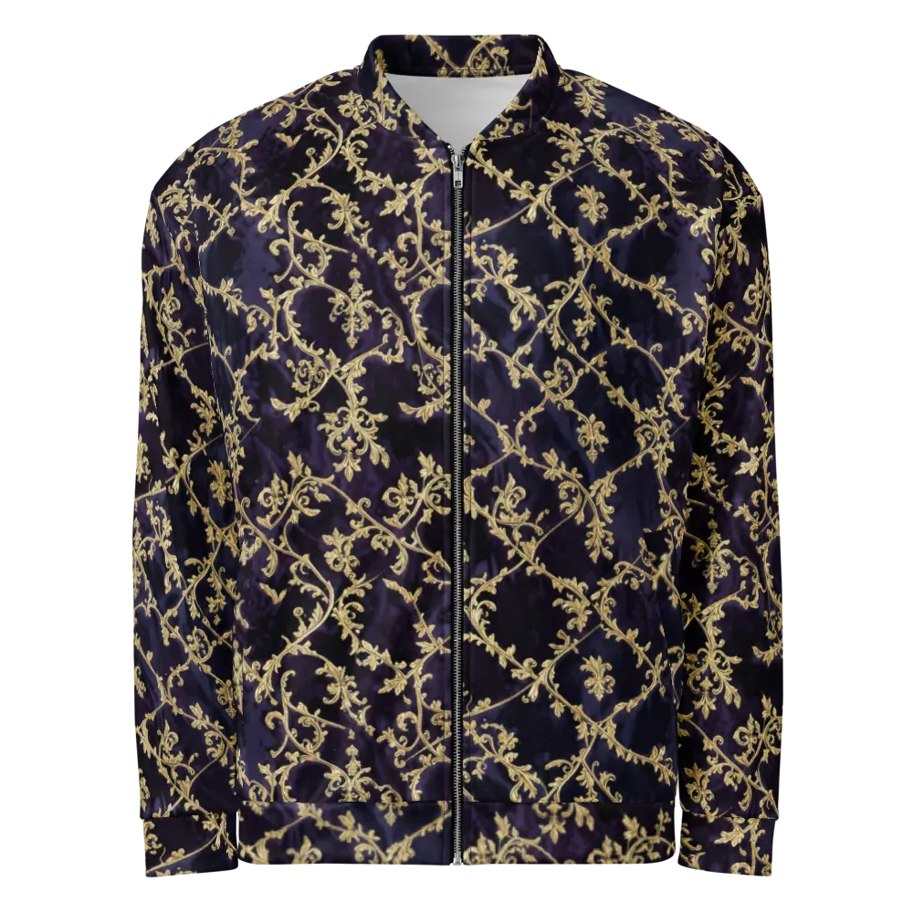 Velvet Versailles on Bomber Jacket — Front