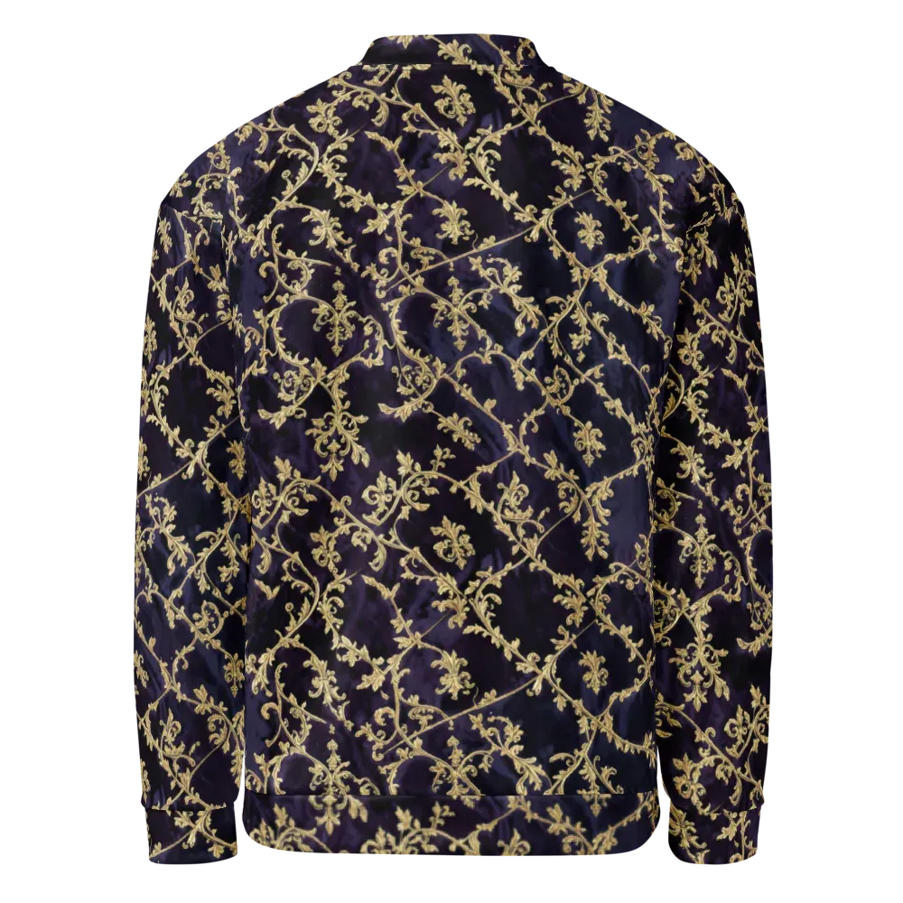Velvet Versailles on Bomber Jacket — Back