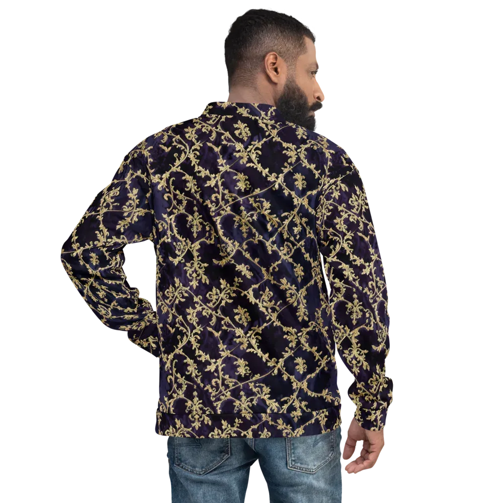 Velvet Versailles on Bomber Jacket — Back