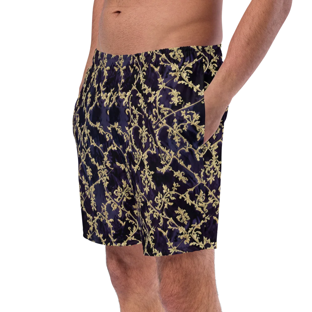 Velvet Versailles on Swim Trunks — Left Front