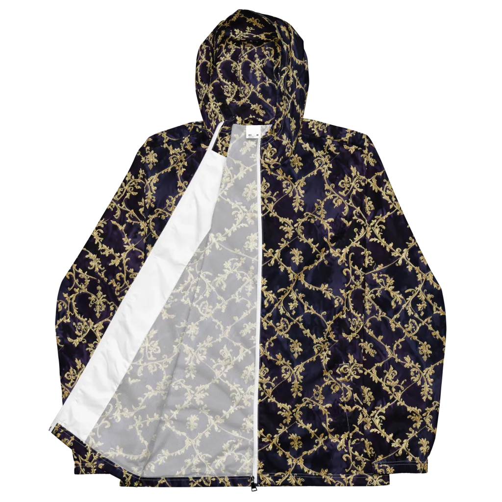 Velvet Versailles on Men's Windbreaker — Front