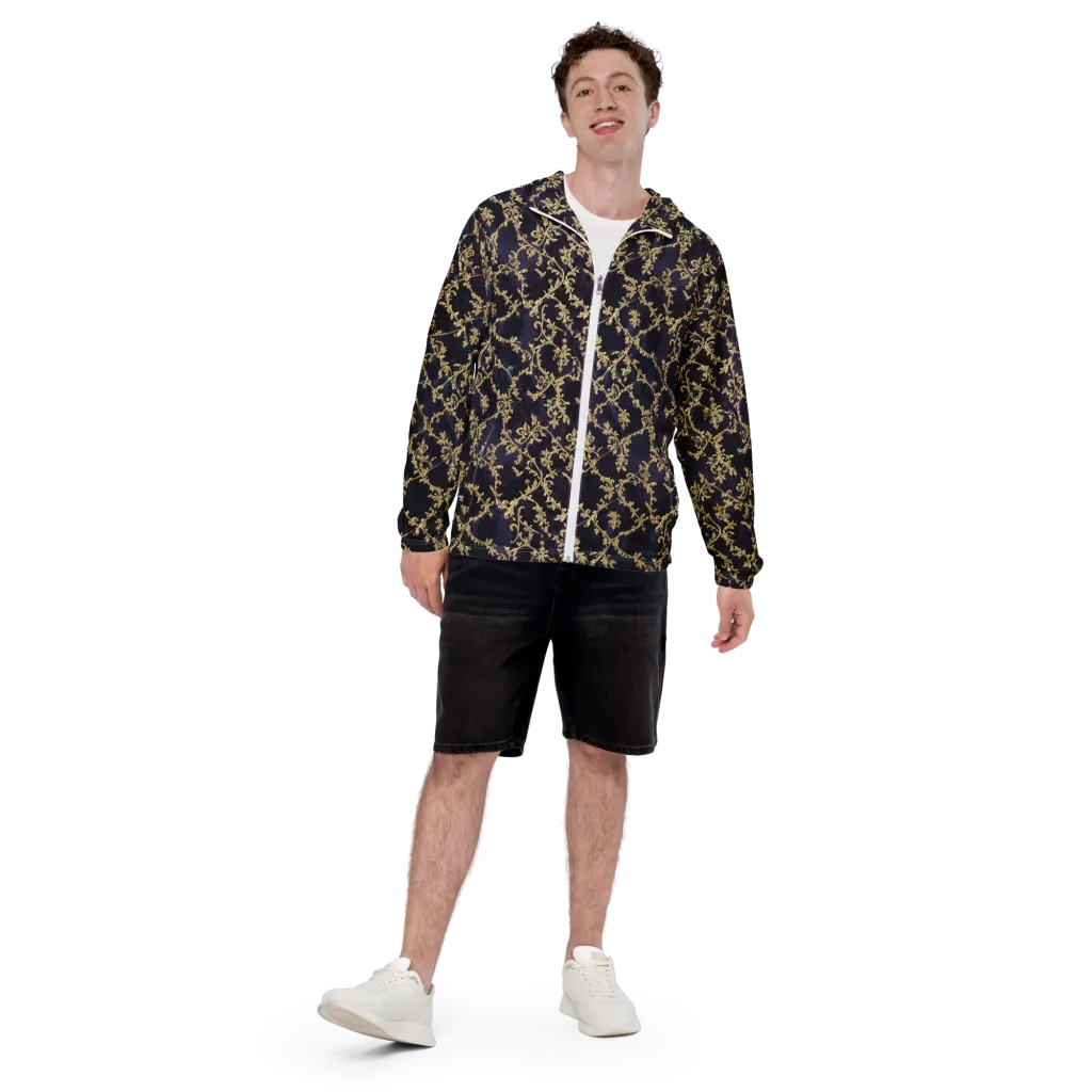 Velvet Versailles on Men's Windbreaker — Front