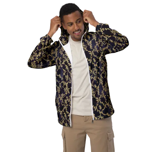 Velvet Versailles on a Men's Windbreaker