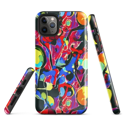 Kaleidoscope Fever on a Tough Case for iPhone®