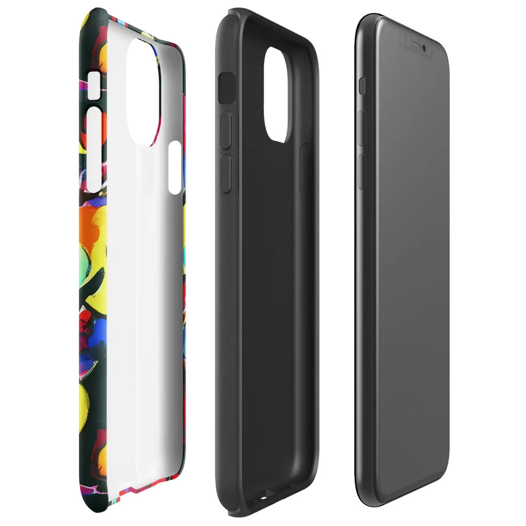 Kaleidoscope Fever on Tough Case for iPhone® — Right